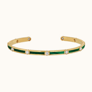 Rayon Bangle malachite